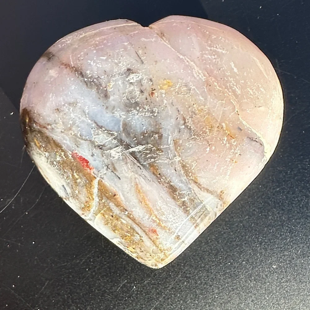 Genuine 479.00 Cts Pink Opal Healing Heart - Picture 16 of 16